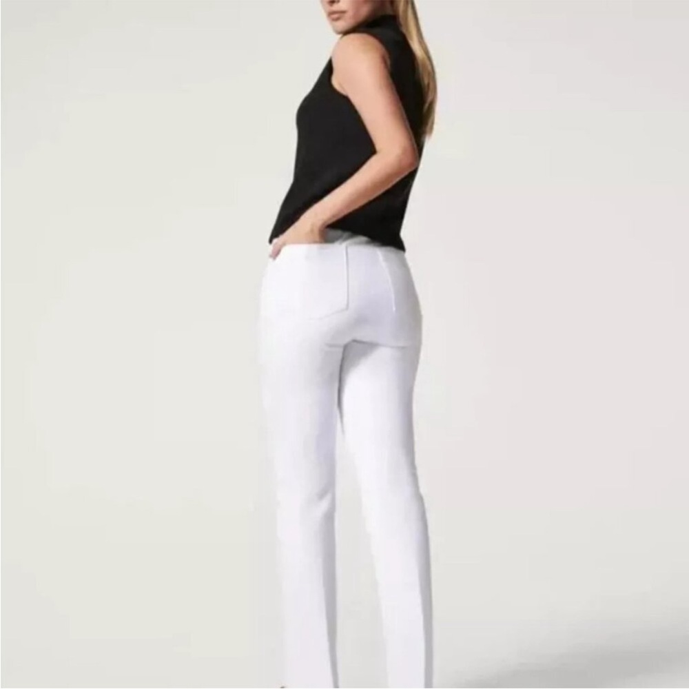 SPANX Women's White Straight Leg Pants